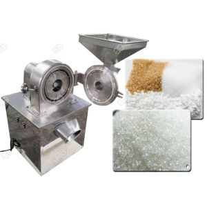 Dry Food Sugar Grinder Pulverizer / Salt Sugar Powder Making Machine High Speed