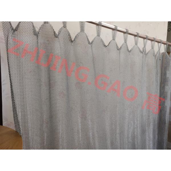Height 4.5m Width 25m Electric Drive Unit Special Ring Mesh Closure In Stainless