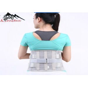 Elastic Lumbar Support Belt , Medical Waist Back Support Belt For Men And Women