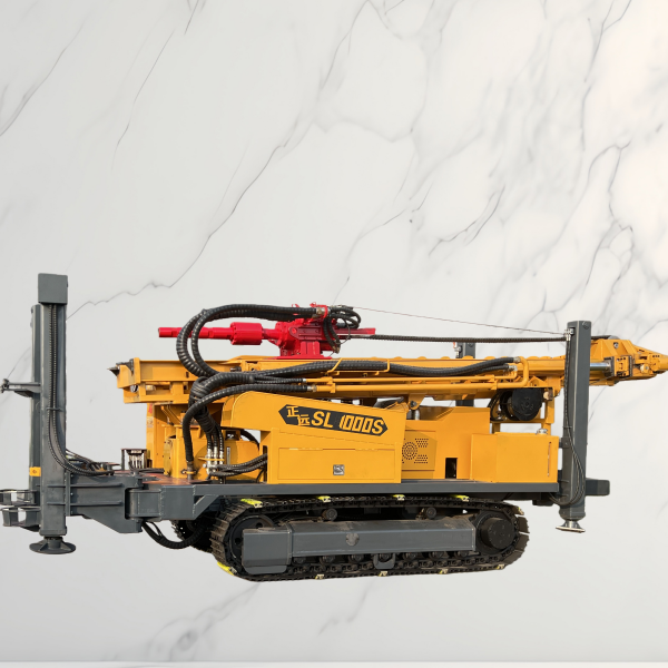 1000-meter high-efficiency multi-functional hydraulic-driven mobile water well