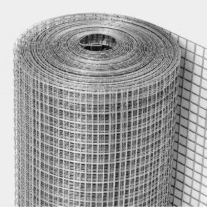 Cheap Electro Galvanized Welded Wire Mesh for Construction 1x1 2x2 4x4 6x6 Steel Metal Mesh for sale