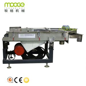 Sorting Plastic Auxiliary Machinery 700mm Linear Vibrating Screen For Plastic