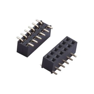 SMT H2.0 Wave Type 10 Pin Female Connector 1.27mm Pitch PW4.3