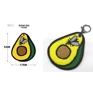 Pantone Embroidered Chenille Patches PMS 3C Woven Iron On Patches For Bags