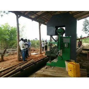 Wood sawmill band sawing machine, Vertical Band Saw Sawmill With Log Carriage