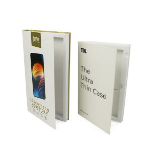 Mobile Phone Toughened Film Electronics Packaging Box Book Flip Color Box
