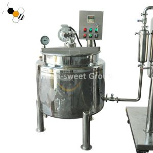 Double Thickening Tanks 2T Honey Filtering Machine Honey Extractor