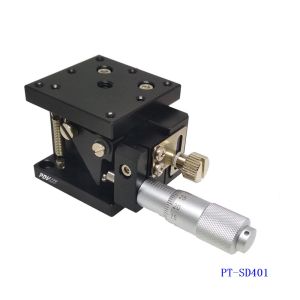 10mm Travel Z Axis Manual Scissor Lift Crossed Roller Bearing Differential Head