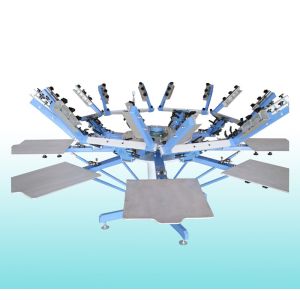 Cheap Manual T-Shirt Printing Machine, Textile Screen Printing Machine (Sp-8c8sm) for sale