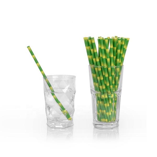 Quality Commercial Durable Decorative Paper Straws With Non Toxic  Harmless  Ink wholesale