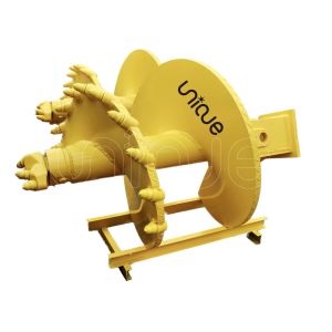 Q345B Conical Single Cut Rock Auger Diameter 1150mm With Bullet Teeth