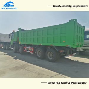 Durable 12 Wheel SINOTRUK HOWO 8x4 Mining Dump Truck Tipper Truck In Stock