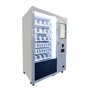 Micron Belt Conveyor Sandwich Cupcake Vending Machine With Lift And Touch Screen