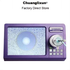 Cheap Convenient Operation Purple Fiber Inspection Microscope with 8&quot; FTF 800*600PIX Display for sale