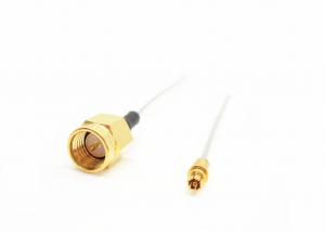 China Custom SMA Male to SSMP Female Coax Cable Assemblies with Cable 1#Semi-rigid Coaxial Cable on sale