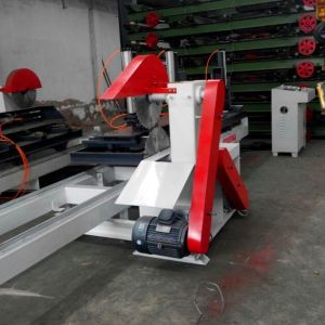 Diesel Powered Sawmill for Rubber Wood/Twin Blades Circular Saw Mill with Table