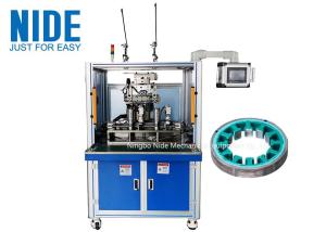 China BLDC Motor Coil Winding Machine / Fan Stator Winding Machine Servo System on sale