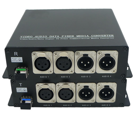 Quality Upgrade Your Broadcast/Studio Setup with XLR Audio and Fiber Connector 1 X ST/FC/SC/LC Optional wholesale