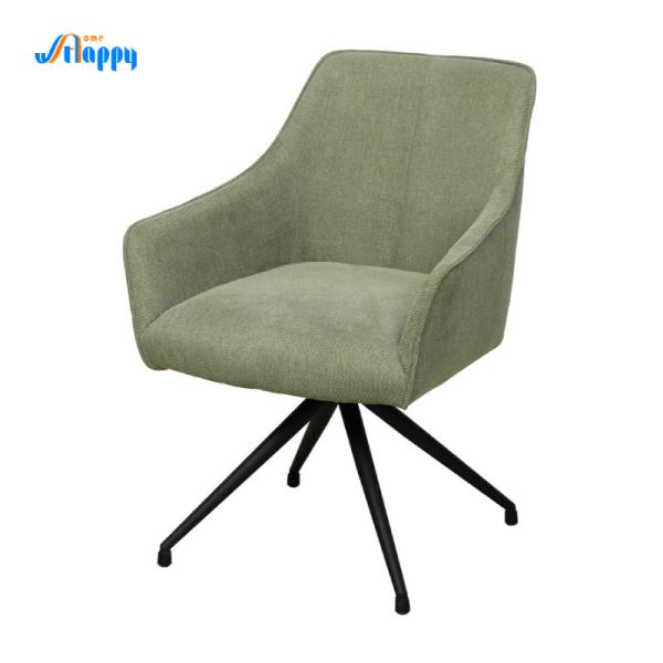 Quality Modern Upholstered Leather Dining Room Chairs Armless With Metal Legs Dc-7522 wholesale