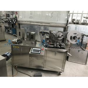 Flat - Plate Type Small Blister Packing Machine With Button Pannel Operation
