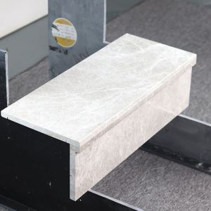 China Customizable Grade AAA Stair Ceramic Tiles , 17mm Natural Stone Stairs on sale