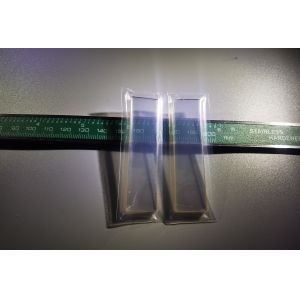 Customized SIC Silicon Carbide Wafer Single Crystal Window Piece 60 X 10 X 0.5mm