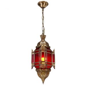 China Gold Vintage Copper Chandelier with Dimmable Brass Base on sale