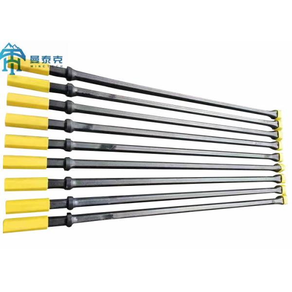 Quality H22x108mm Integral Drill Rod Steel With Chisel Bit Small Hole Drilling wholesale
