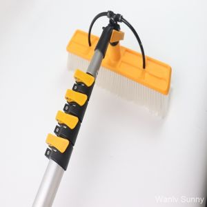 High Altitude Cleaning with Wanlv Sunny Manual Water Spray Brush and 11.4 Meters