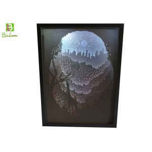 Cube Sculpture Lamp Christmas Display Props For Merchandising