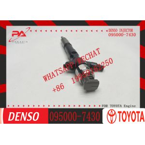 China Real High Quality Diesel Fuel Injector Common Rail Injector 095000-7430 23670-39245 2367039245 on sale