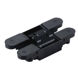 Wooden door Zinc alloy 3D Adjustable Concealed Hinge with Aluminum arm 29x160mm