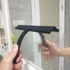 Multifunctional Silicone Window Squeegee Wiper With Hook