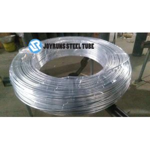 Cheap 3.16*0.5mm Double Wall Brazing Steel Tubing , SPCC Thin Wall Galvanized Tubing For Compressor for sale