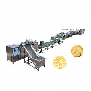 Customized Frozen Fries Processing System with Accessory of Oil Tank and Extra