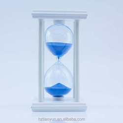 Traditional Wooden Hourglass Sand Clock 30 Minutes Size Customized