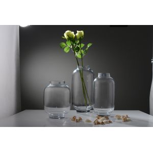 OEM Handmade Transparent Glass Vase For Decor