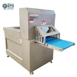 Cheap Food Processing Pusher Type Automatic Meat Slicer Cutting Machine 7.5kw for sale