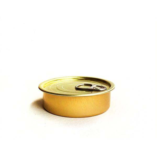 Quality Cylindrical Shallow Mouth 55ml Tea Aluminum Food Cans Blank 2oz wholesale