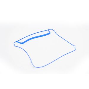 Platinum Cured FKM Blue Gasket Seal Resistance To Ozone Low Friction