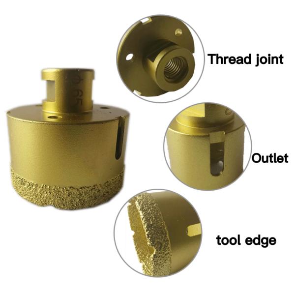 Dry or Wet Drilling Marble Hole Cutter Drill Bits for Porcelain,Ceramic,Granite etc.
