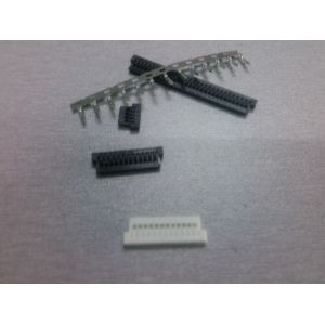 1.25mm surface mounted 1A current wire to board connector for JAE FI-S housing