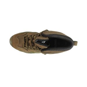 Anti Slip Mesh Lining Mid Calf Outdoor Combat Boots With Lace Up Closure