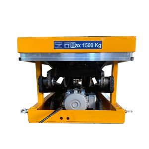 Electric 1 Ton Stationary Scissor Lift Platform Double Scissor 305/1780mm