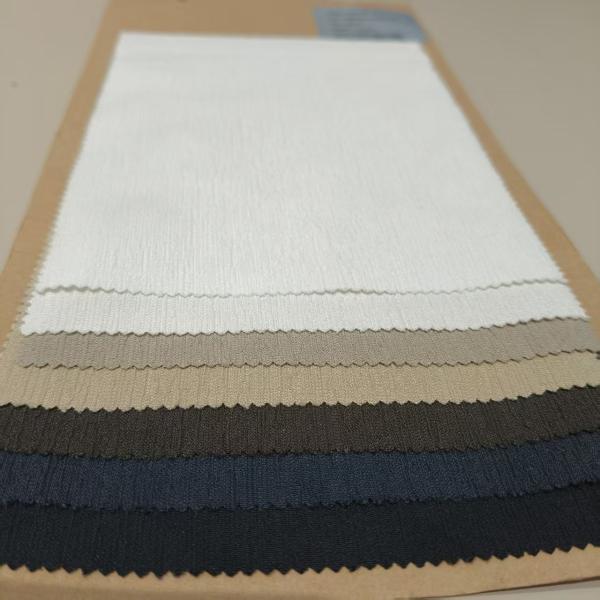 132GSM Eco Friendly Polyester Fabric 11% Ecoseda 89% Polyester Sustainable Fabrics For Clothing