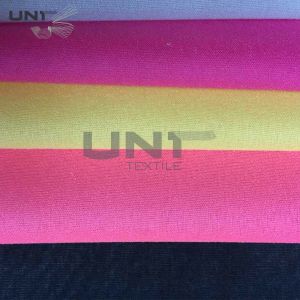 Cheap Colorful woven fusible fusible woven polyester interlining fabric white black for sale