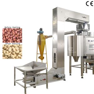 Whole Kernel Peanut Blanching Machine Suitable for Food Processing Plants