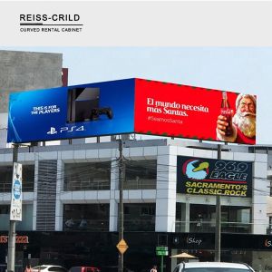 Waterproof IP65 6000cd/㎡ SMD3535 Outdoor Fixed LED Display