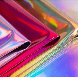 Single Shoulder Bag Metallic TPU Synthetic Leather