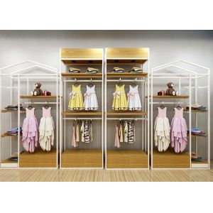 Free Design Exported Quality Clothes Display Stand Children's Clothing Cutie